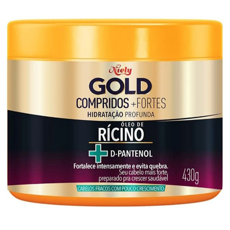 Creme De Hidratação Profunda 430g Niely Gold | Shopee Brasil