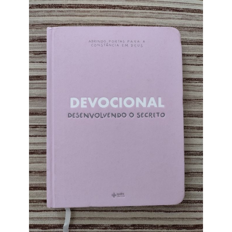 Devocional Desenvolvendo o Secreto (Livro Semi-novo) | Shopee Brasil