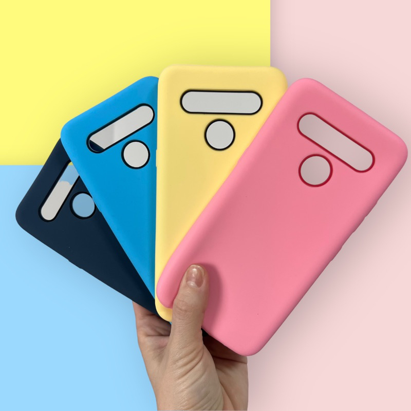 moex Funda de silicona para LG K41S, con lámina protectora, 360 grados