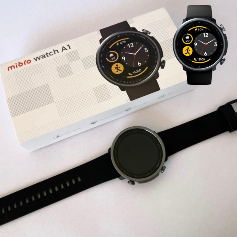 SMARTWATCH XIAOMI MIBRO A1 IP68 WATERPROOF DESIGN ELEGANTE TELA HD ...