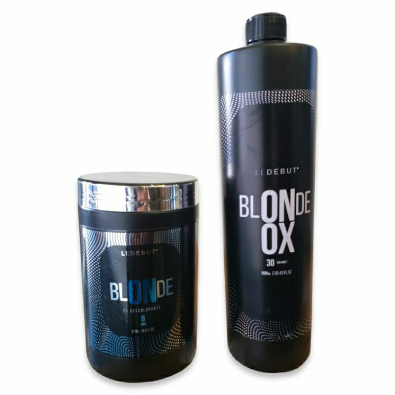 kit po descolorante e ox de 30vol para mechas/luzes. | Shopee Brasil