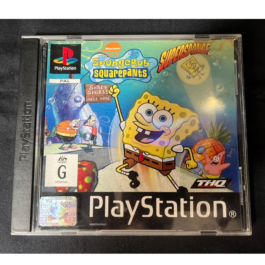 SpongeBob Squarepants Supersponge (Bob Esponja) - Original PS1 | Shopee ...