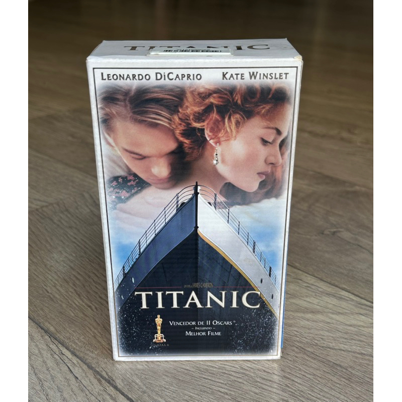 Fita Vhs Titanic Box Duplo Shopee Brasil