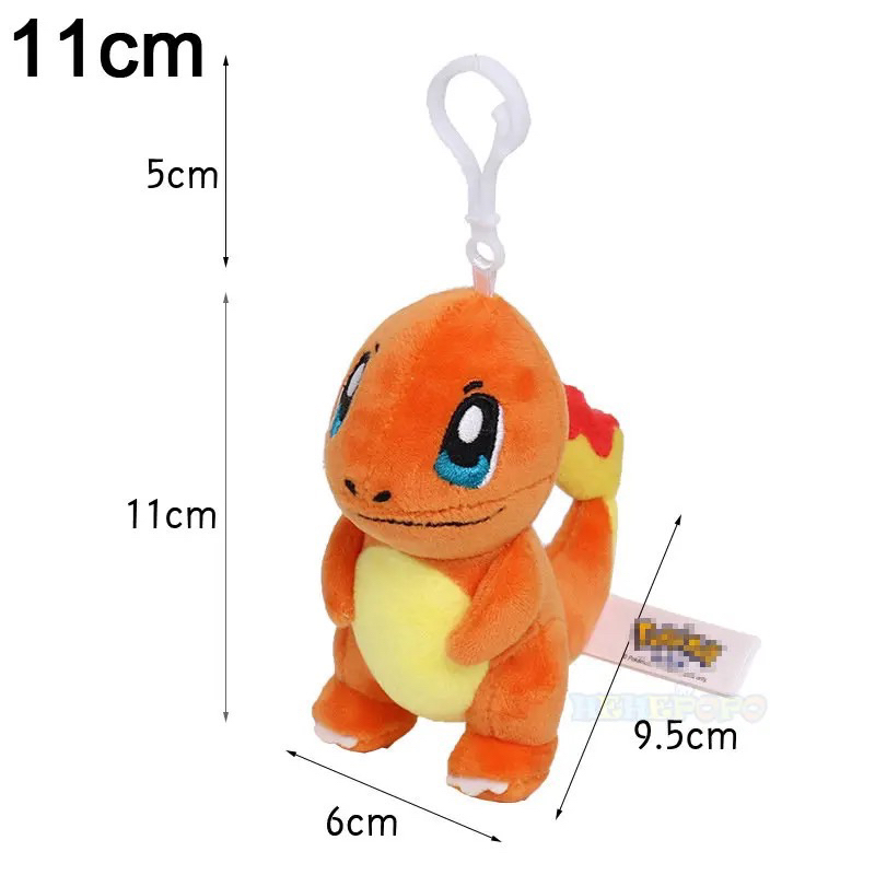 charmander chaveiro pelúcia