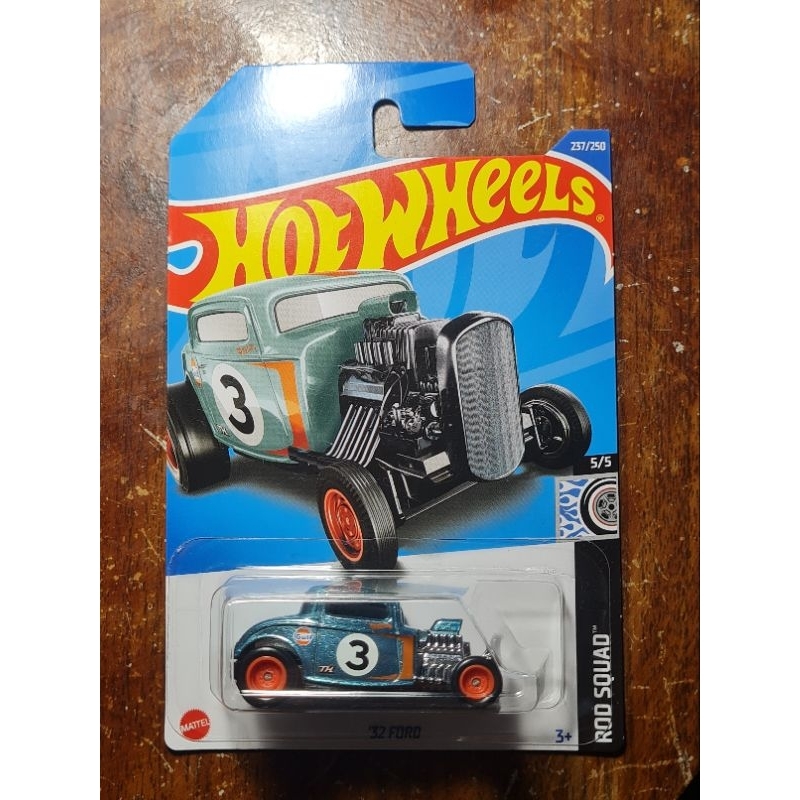 Hot Wheels Ford 32 Gulf Super T-Hunt | Shopee Brasil