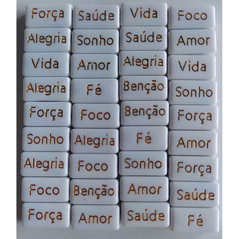 Palavras Retangular 10 Unidades (Sortidas) | Shopee Brasil