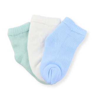 3 Pares de Meia Finas -100% Poliamida ENXOVAL COMPLETO