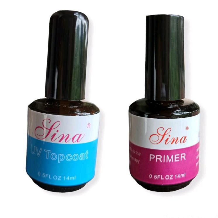 Kit Preparadores Top Coat + Primer Unha Gel Secagem Cabine Uv Shopee