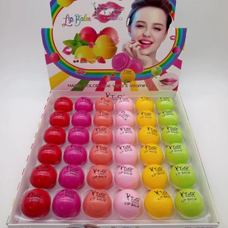 Kit Com 3 Protetor Labial Lip Balm Magic Color Aloe Vera e Vitamina E.