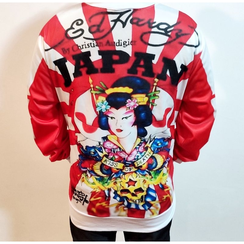 Blusa Ed hardy Japão jaqueta - fazemos em qualquer tamanho