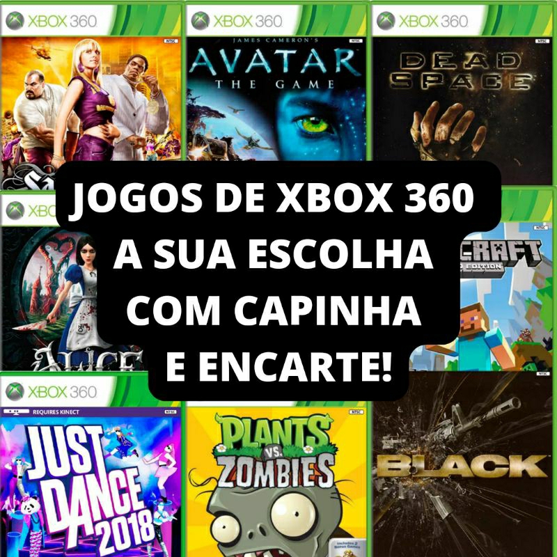 Jogos de Xbox 360 Desbloqueado a sua escolha/ mande sua lista pelo chat /  conseguimos qualquer jogo