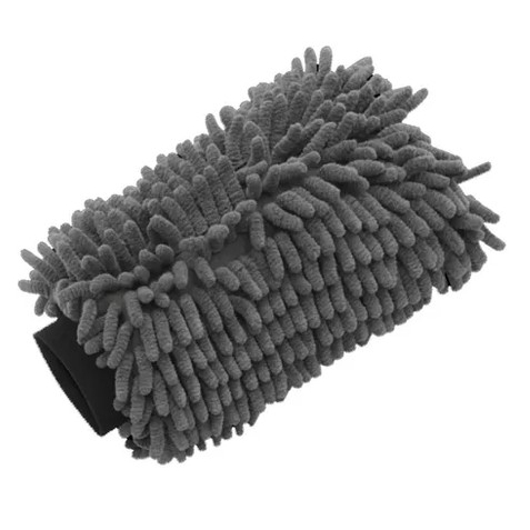 Luva De Microfibra P/ Lavar Carro Lavagem Automotiva Mandala Detailer