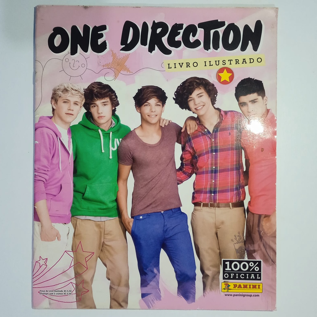One Direction - Álbum de Figurinhas Completo - Figurinhas Coladas ...