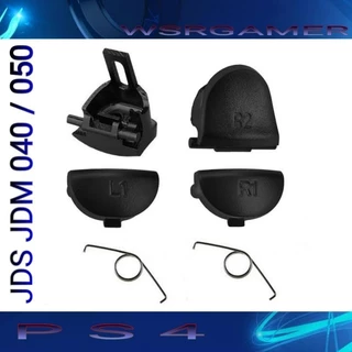 BOTÃO GATILHO R1 R2 L1 L2 JDS E JDM MODELO 040 050 PS4 PARA CONTROLE PLAYSTATION 4