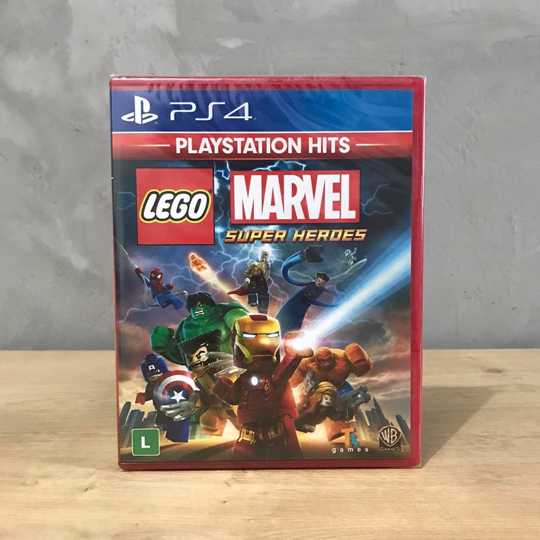 Jogo LEGO Marvel Super Heroes - PS4 - LOJA CYBER Z - Loja Cyber Z