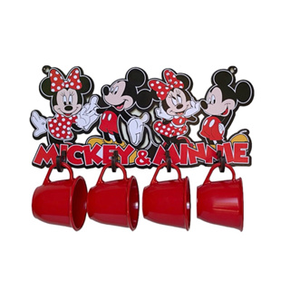 Suporte Para Xícaras Minnie e Mickey