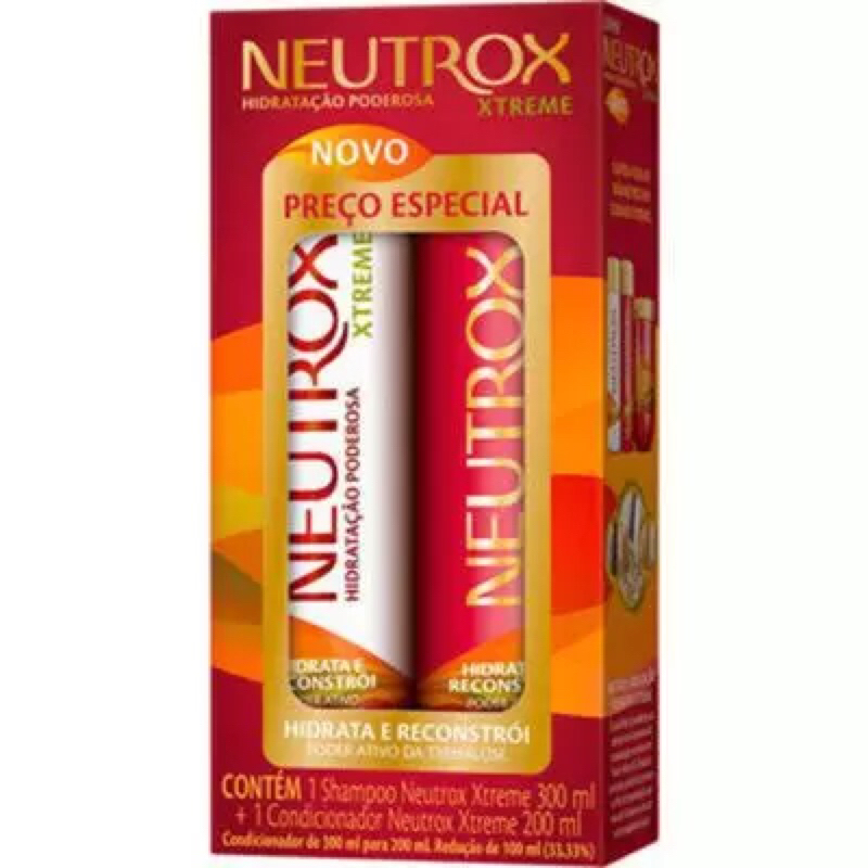 Shampoo e Condicionador Neutrox Xtreme | Shopee Brasil