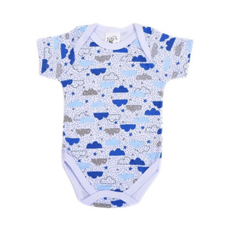 Body Recém Nascido Estampado Manga Curta Bebê enxoval