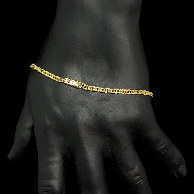 Pulseira Grumet 3mm / lançamento moeda antiga