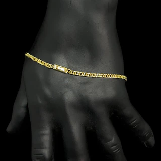 Pulseira Grumet 3mm / lançamento moeda antiga
