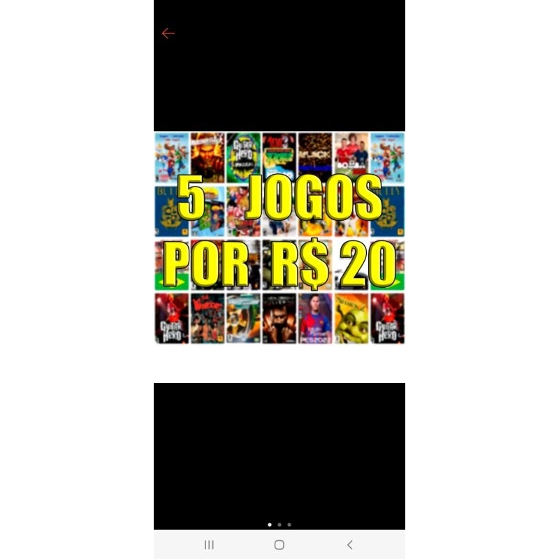 5 JOGOS PS2 A ESCOLHA