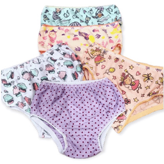 4 Pcs Cute Cartoon Kids Underwear Nova Moda Calcinha Algodão Macio  Respirável Baby Girls Boxer Por 2-15 Anos