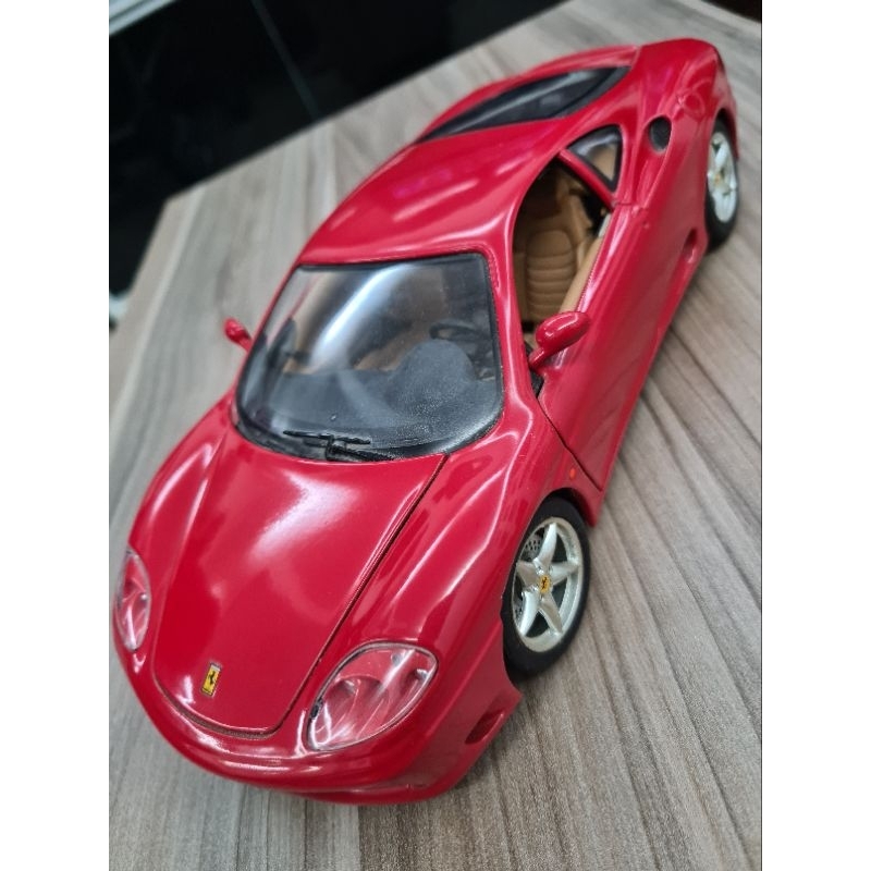 Burago Ferrari 360 Modena Challenge 1/18 – Michael Schumacher Racing Days 1999