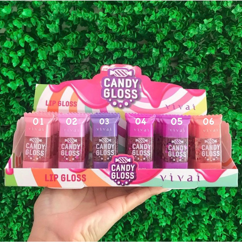 Lip Gloss Candy Vivai Shopee Brasil