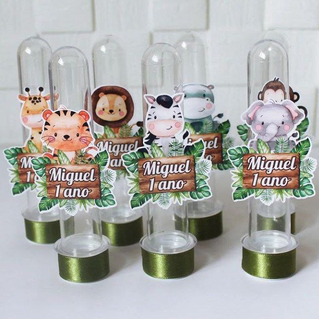 IMPRESSÃO para aplique de Tubete 3d - 40 unidades