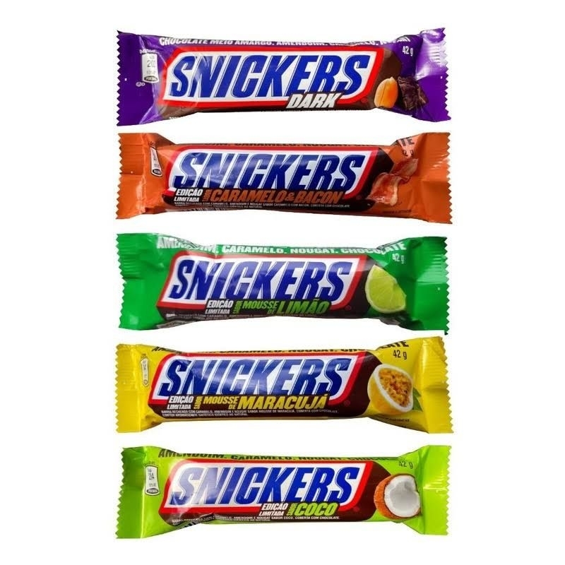 Snickers Caixa Display - Sabores | Shopee Brasil