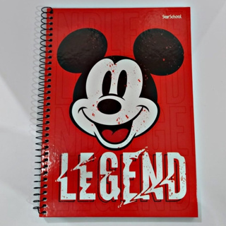Caderno 1 Matéria 80 Fls Disney Mickey Mouse