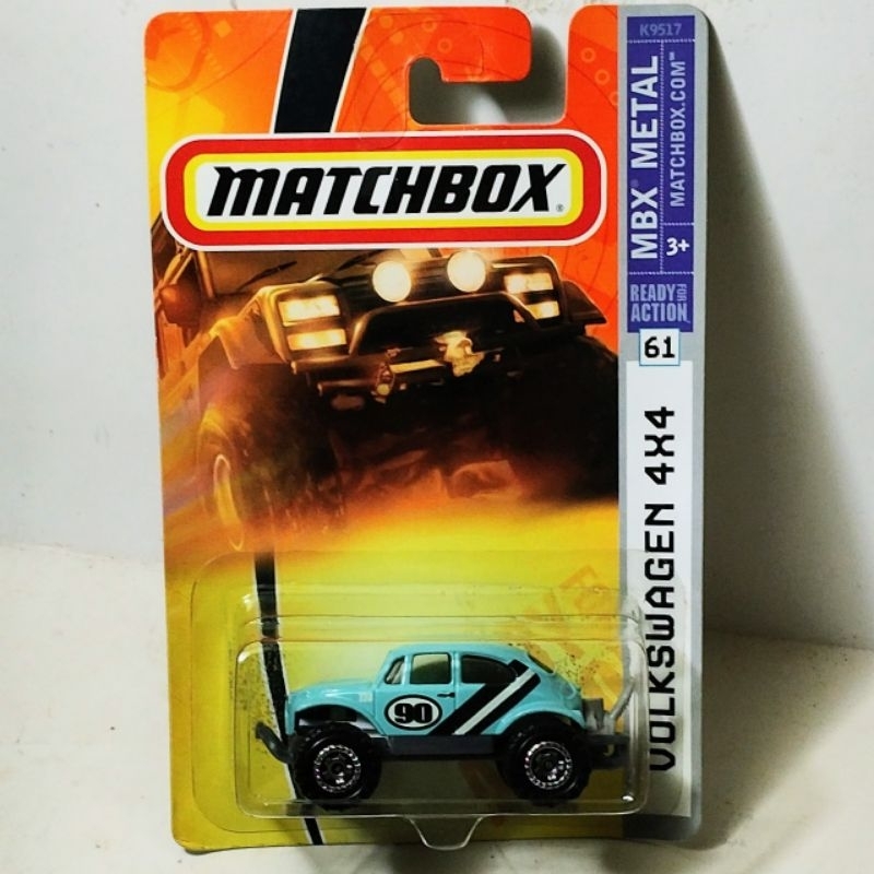 Matchbox Volkswagen 4x4 Fusca Baja Bug Beetle | Shopee Brasil