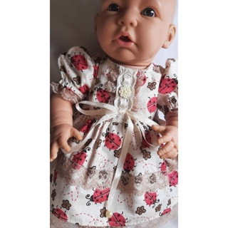 Roupas de boneca para crianças 20 cm Reborn-Doll Acessórios de boneca de  pelúcia roupas de boneca de pelúcia Soothe Roupa de boneca vestido rosa :  : Brinquedos e Jogos