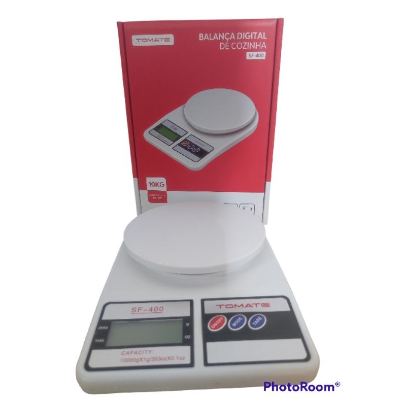 Balança Digital De Cozinha Sf-400 Até 10kg - Marca Tomate