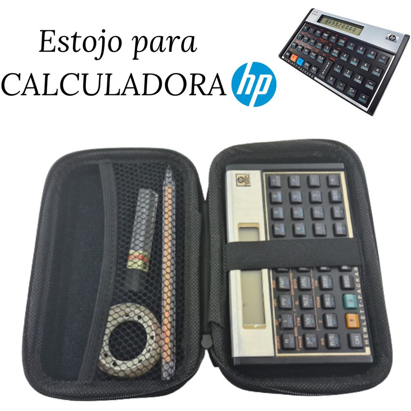 case capa bag estojo para calculadora hp 12c 15c 10c 11c 16c