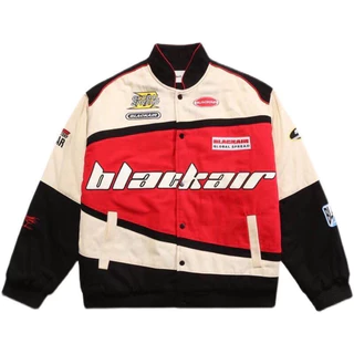 Jaqueta BlackAir PRONTA ENTREGA (em estoque já no Brasil) Vermelha Nova Estilo Retrô Vintage Americana