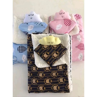 Kit Manta Edredom Sherpa p/ Bebê + 1 Naninha Sherpinha (MENINO/MENINA). em Oferta na Shopee