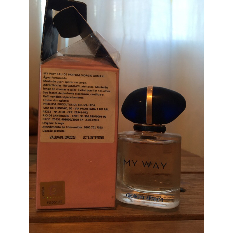 Perfume My Way Original Shopee Brasil
