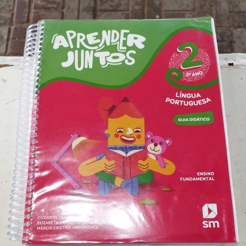 Aprender Juntos Português 2 ano livro do professor novo Shopee Brasil