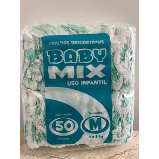 Fralda Baby Mix Segunda Linha em Oferta na Shopee
