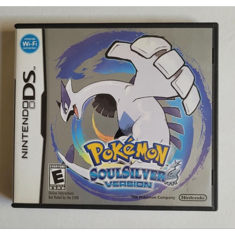Pokémon Soul Silver Version Nintendo Ds (Leia Descição) Escorrega o