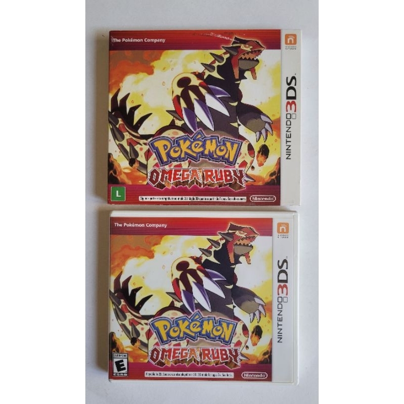 Pokemon Omega Ruby Nintendo 3Ds Shopee Brasil