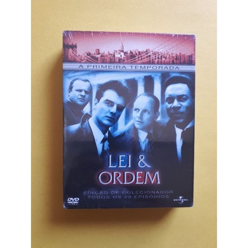 dvd box LEI & ORDEM - 1 temporada completa lacrado - edição de ...
