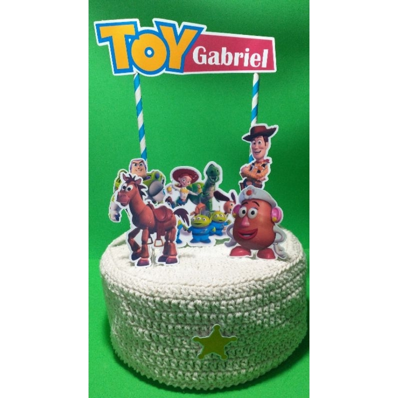 Topo De Bolo Toy Story Shopee Brasil