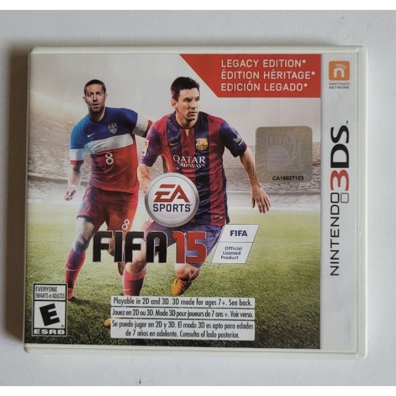 Fifa 15 nintendo 3ds discount