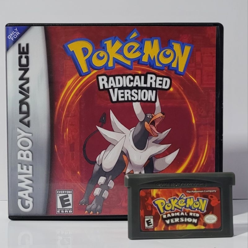Pokemon radical Red W/ Box GBA ROM 