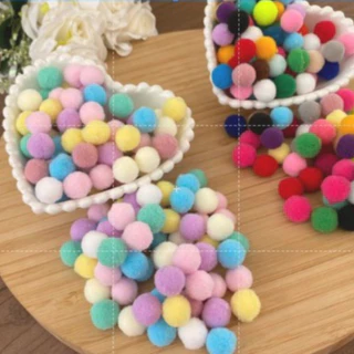 Pompom 1.5cm 100 unidades- personalizado de luxo-tiara infantil-laceiras