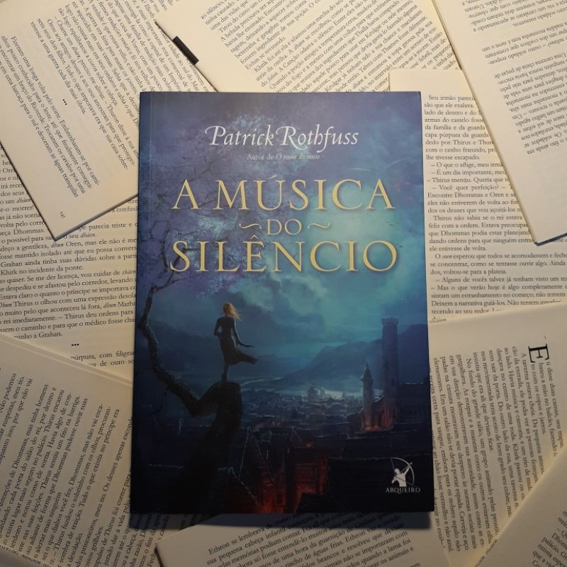Livro A Música do Silêncio - Patrick Rothfuss | Shopee Brasil