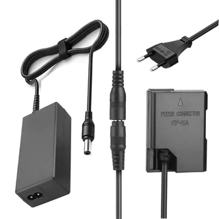 Fonte Para Bateria EN-EL14 EL14A Para Ligar Câmeras Nikon na Energia Elétrica Adaptador D3100 D3200 D3300 D3400 D5100 D5200 D5300 D5500 D5600