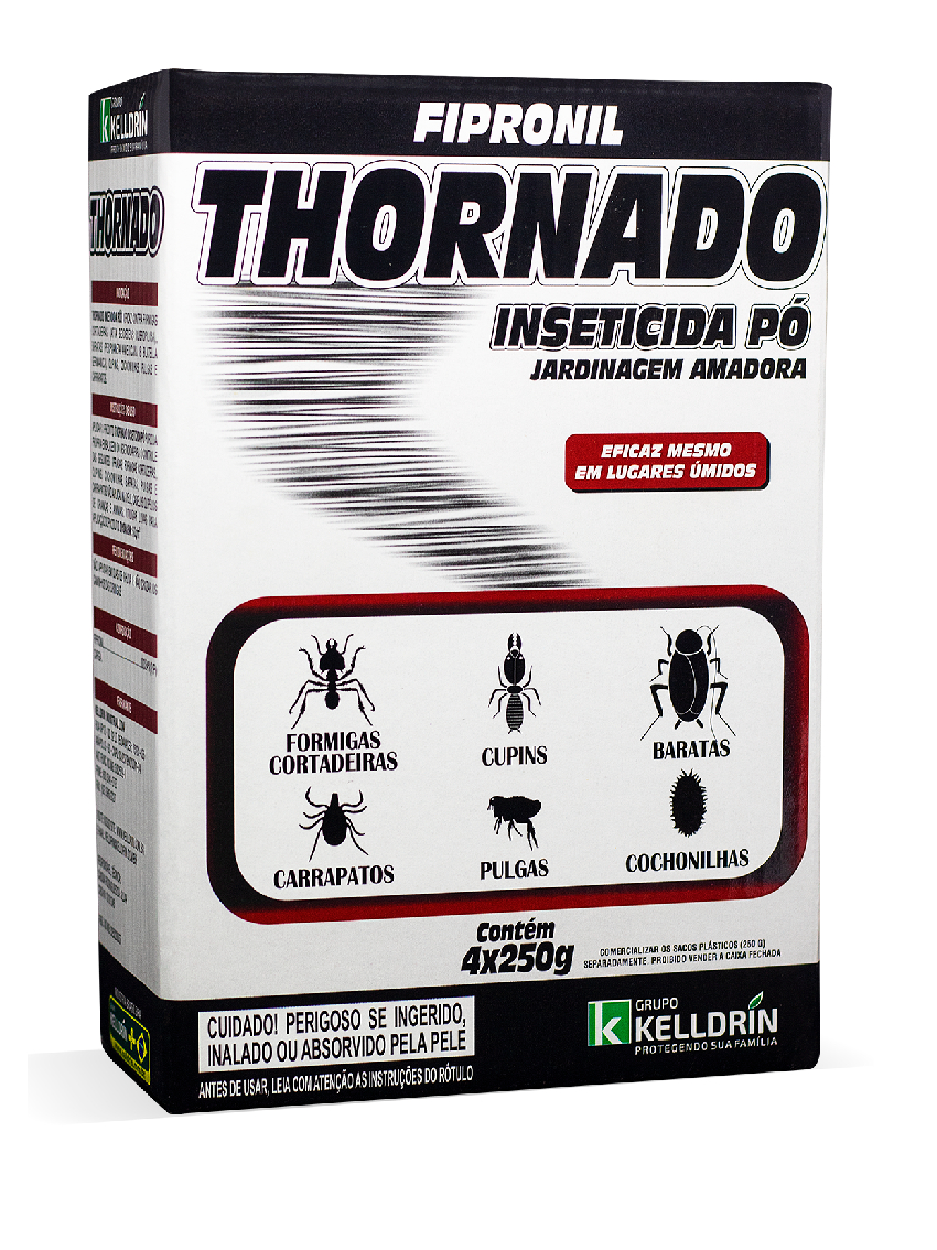 Thornado Inseticida Po Matar Barata, Carrapato, Cochonilha, Cupim ...